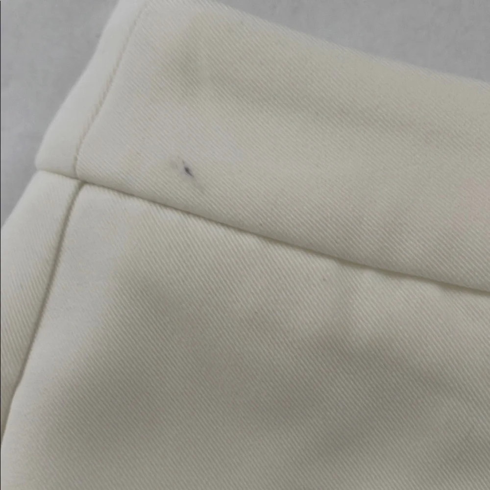 The Commense White Wide Leg Pants with Flowing Relaxed Fit size large - Picture 10 of 11